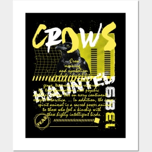 Haunted By Crows Posters and Art